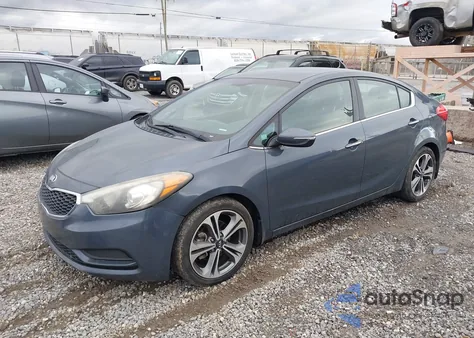 2016 Kia Forte Ex из США, поврежденный, VIN KNAFX4A88G5552325